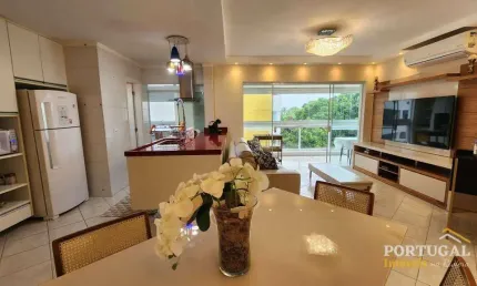 Apartamento à venda no módulo 7 da riviera de são lourenço | 148m², 4/3 suítes, 2 vagas | ampla varanda gourmet, moderno, próximo à praia