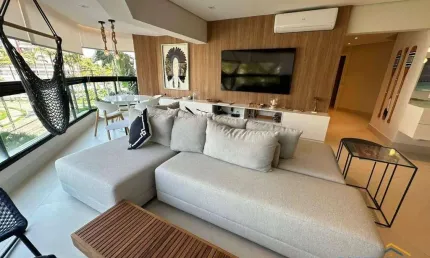 Apartamento com 4 dormitórios à venda, 170 m² por R$ 4.500.000,00 - Riviera Módulo 03 - Bertioga/SP