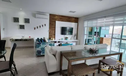 Apartamento Penthouse à venda na Riviera de São Lourenço | 4/3 Suítes - 220 m² área útil - 3 vagas de garagem | Varanda Gourmet e com SPA