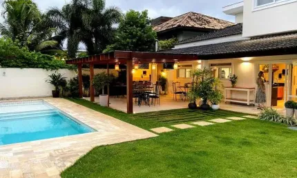 Casa em condomínio fechado com 5 quartos à venda na Rua Colbert Coelho, 1, Barra da Tijuca, Rio de Janeiro
