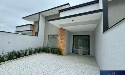LINDA CASA DE ALTO PADRÃO EM RUA ASFALTADA PRÓXIMO PRAIA DO GRANT EM BARRA VELHA