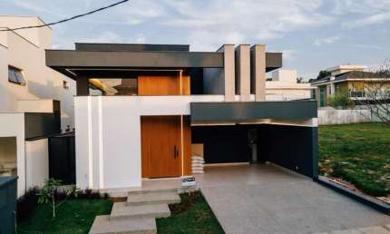 Casa Alto Padrão para Venda em Sorocaba, Parque Reserva Fazenda Imperial, 3 dormitórios, 3 suítes, 4 banheiros, 4 vagas