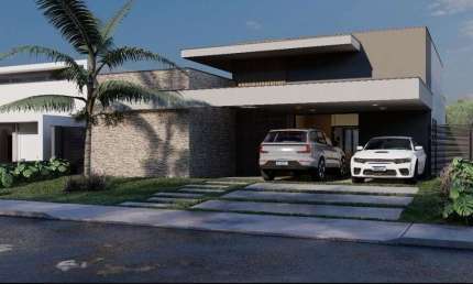 Casa Alto Padrão para Venda em Votorantim, Alphaville Nova Esplanada 3, 3 dormitórios, 3 suítes, 4 banheiros, 4 vagas