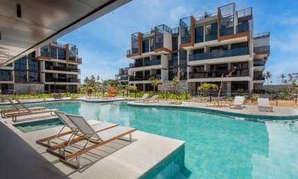 APARTAMENTO A VENDA NA PRAIA DE MURO ALTO /// COND. CAIS ECO RESIDÊNCIA /// COM 2 QUARTOS /// 62M²