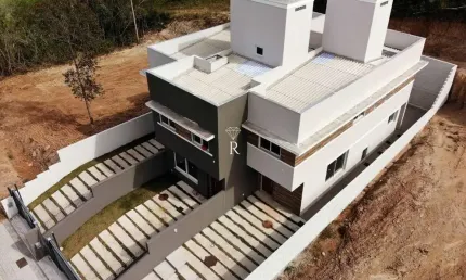Casa em condomínio fechado com 3 quartos à venda no saco grande, florianópolis  por r$ 751.000
