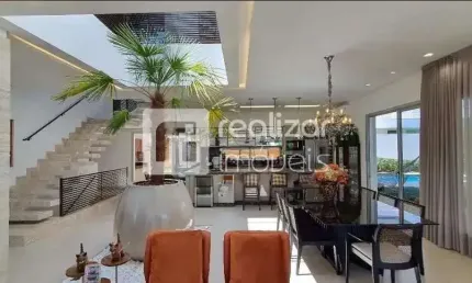 Casa em condomínio fechado com 5 quartos à venda no cacupé, florianópolis  por r$ 9.500.000