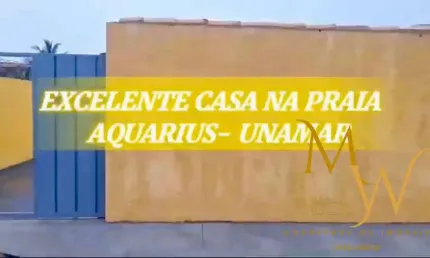 Excelente imóvel a 50mtrs da Praia/
               Aquarius- Unamar