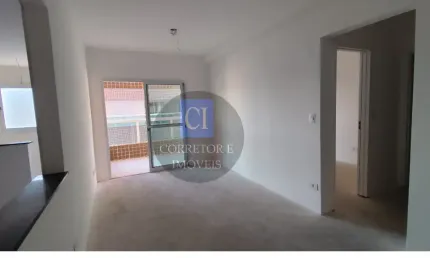 Apto NOVO,  Praia Grande - Boqueirão - 2 dorm (1 suíte), 1 vaga, Varanda Gourmet, Lazer Completo!