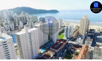 Apto 68m² NOVÍSSIMO, Praia Grande - Boqueirão - 2 dorm (1 suíte), 1 vaga, Varanda Gourmet, Lazer Completo!
