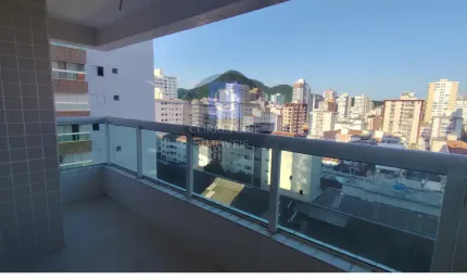 Apto 70m² NOVO, Praia Grande - Boqueirão - 2 dorm (1 suíte), 1 vaga, Varanda Gourmet, Lazer Completo!