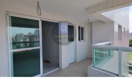 Apto 83m² NOVO, Praia Grande - Boqueirão - 2 dorm (1 suíte), 1 vaga, Varanda Gourmet, Lazer Completo!