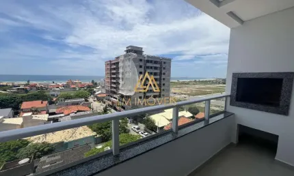 Apartamento 2 dormitórios sendo 1 suíte com vista mar.