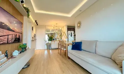 Apartamento pronto para morar, com 2 sacadas e vista mar