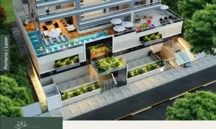 Apartamento com 2 quartos à venda no canto do forte, praia grande 