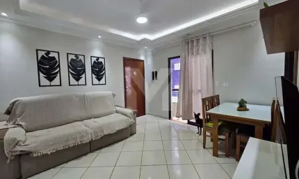 Apartamento com 2 quartos à venda no canto do forte, praia grande  por r$ 399.000