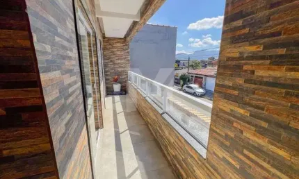Apartamento com 2 quartos à venda no ribeirópolis, praia grande , 45 m2 por r$ 280.000