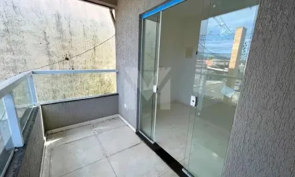 Apartamento com 2 quartos à venda no ribeirópolis, praia grande , 80 m2 por r$ 300.000