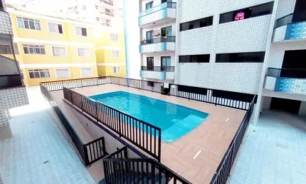 Apartamento com 1 quarto à venda na Vila Caiçara, Praia Grande  por R$ 290.000