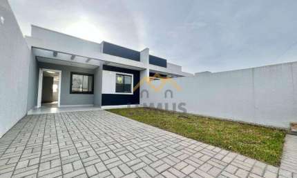 Casa com 3 dormitórios à venda, 70 m² por R$ 459.000,00 - Costeira - Araucária/PR