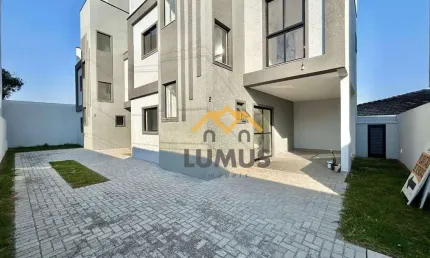 Sobrado com 3 dormitórios à venda, 134 m² por r$ 630.000,00 - novo mundo - curitiba/pr