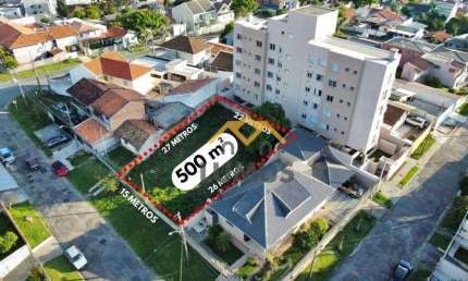 Terreno à venda, 500 m² por R$ 749.990,00 - Tingui - Curitiba/PR