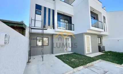 Sobrado com 3 dormitórios à venda, 130 m² por R$ 645.000 - Portão - Curitiba/PR