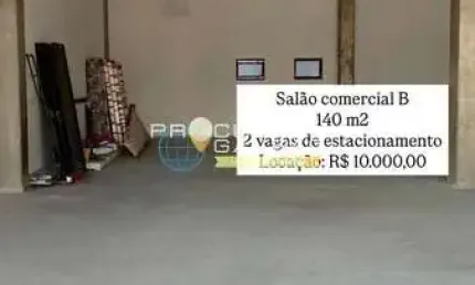 OPORTUNIDADE - 140m² SALÃO RECEM CONSTRUIDO CENTRO RIBEIRÃO PIRES