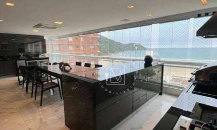 Apartamento com 4 dormitórios à venda, 250 m² por R$ 4.200.000,00 - Canto do Forte - Praia Grande/SP