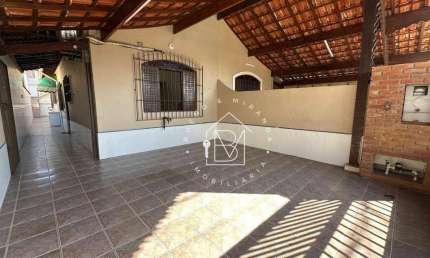 Casa com 2 dormitórios à venda, 92 m² por R$ 480.000 - Vila Assunção - Praia Grande/SP