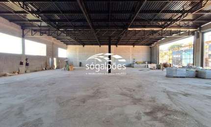 Galpão Novo - 1º Locação - Próximo ao Terminal de Ônibus de Sarzedo/MG