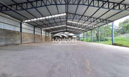 Galpão com 1.200m² - Pátio anexo com 1.000m² - Acesso à carretas