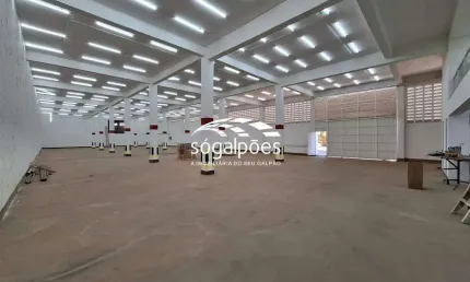 Galpão para locação com 1.000m² - bairro solar do madeira em contagem/mg