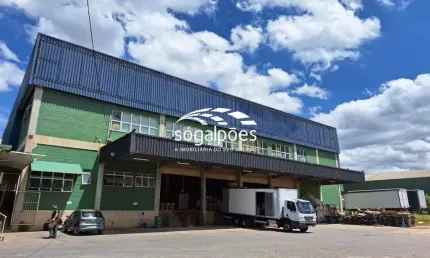 Galpão para locação no bairro Granja Ouro Branco em Contagem, Minas Gerais.