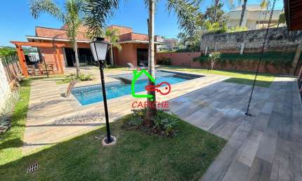 Casa de alto padrão em condomínio à venda em Itupeva-SP, Terras de Santa Teresa: 4 quartos, 4 suítes, 2 salas, 8 banheiros, 6 vagas de garagem, 453m².
