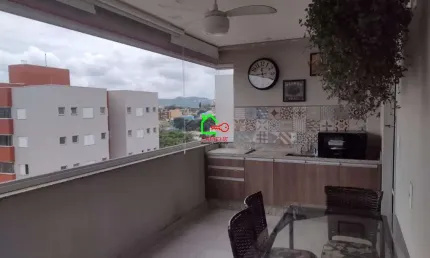 Apartamento à venda em vinhedo-sp, bairro pinheirinho: 3 quartos, 3 suítes, 2 salas, 4 banheiros, 2 vagas, 107m².