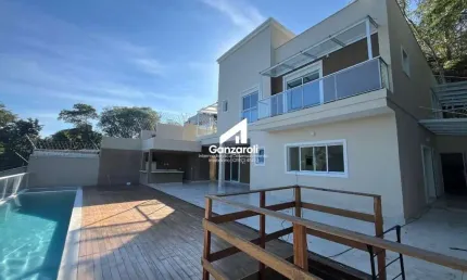 Casa à venda, 4 suítes, piscina, academia, vista pra mata privatizada em condomínio fechado na avenida são camilo- r$2.850.000,00