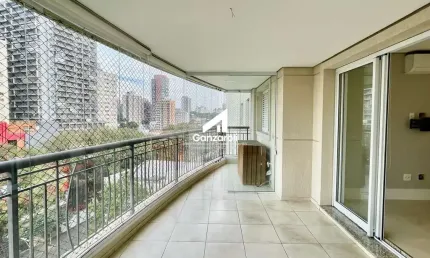 Condomínio Edifício Adagio - Apartamento com 3 Quartos e 4 banheiros para Alugar, 129 m² por R$ 8.000/Mês