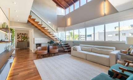 Cobertura Duplex à venda no Batel: 4 quartos, 3 vagas, 346m²