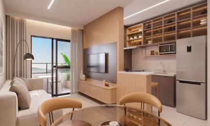Apartamento 3  quartos sendo 1 suíte, no Reserva Laguna Indaiatuba - Aproveite condições de Lançamento com apenas 10% de entrada