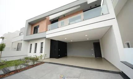 Sobrado à venda na cidade de indaiatuba, em condomínio no bairro nobre bela vista, com 3 suítes, terreno de 300m² e piscina privativa
