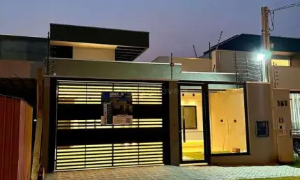 Casa Nova- Moderna - 3 Quartos - Sendo 1 Suíte - Jardim Munique