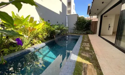 Casa moderna em condomínio com 3 suítes na Praia de Juquehy - LANÇAMENTO