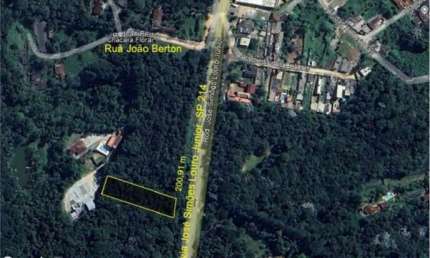 Área zona mista (ZM) 2.446,88m R$ 299.000,00 / Embu Guaçu / Rodovia José Simões Louro Junior as margens da estrada bairro Penteado