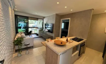 Link Residence – Quarto e Sala com Varanda Gourmet em Mangabeiras