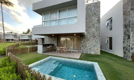 Naluum Residence: Casa à venda 4 suítes, varanda gourmet na Praia do Marceneiro