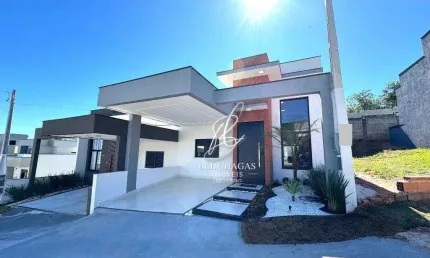 Casa com 3 quartos, piscina e planejados e lazer completo no condomínio horto florestal villagio – sorocaba/sp