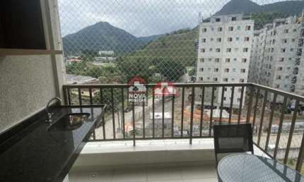 Apartamento com 2 quartos para alugar na Av. Nilo Braga Garcez, Bloco 01, 1014, Martim de Sá, Caraguatatuba