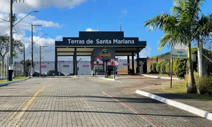 Terreno à venda no condomínio terras de santa mariana em caçapava/sp