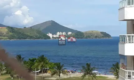 Seu refúgio dos sonhos: Apartamento com 3 dormitórios, mobiliado com vista deslumbrante frente mar!