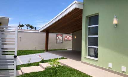 LINDA CASA MODERNA, COM TOTAL SEGURANÇA EM BAIRRO TRANQUILO - INDAIÁ